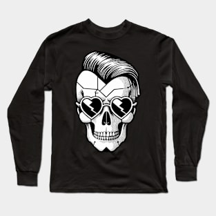 Anti Valentine’s Skull Long Sleeve T-Shirt